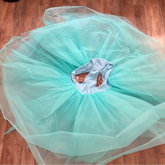 Revolution Ballet Blue Purple Sequin Dance Ballet Costume Mesh size LA RC24558 - Picture 7 of 17